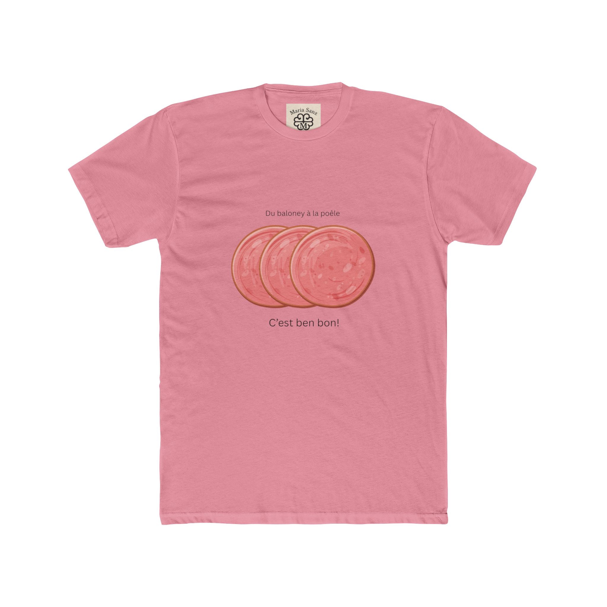 Salami Slice Tee - "C'est ben bon" Graphic Shirt