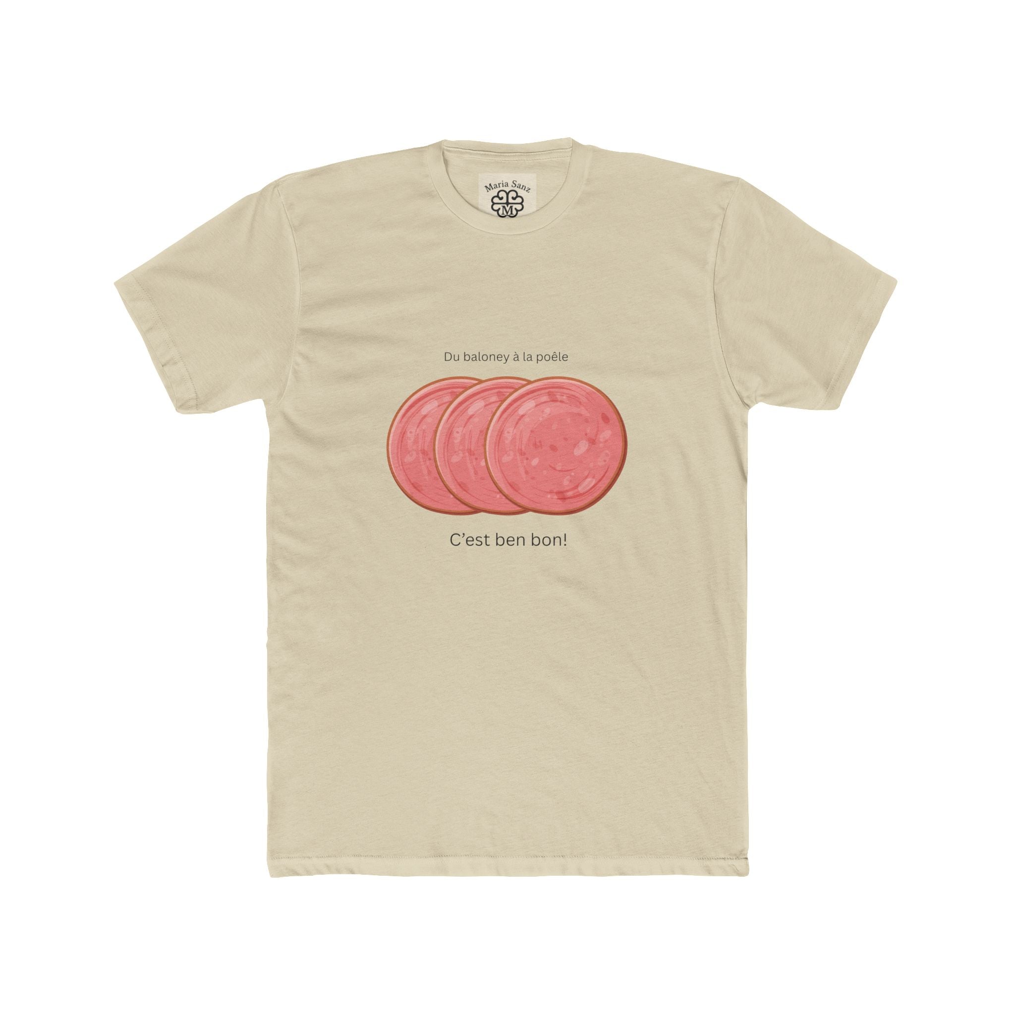 Salami Slice Tee - "C'est ben bon" Graphic Shirt