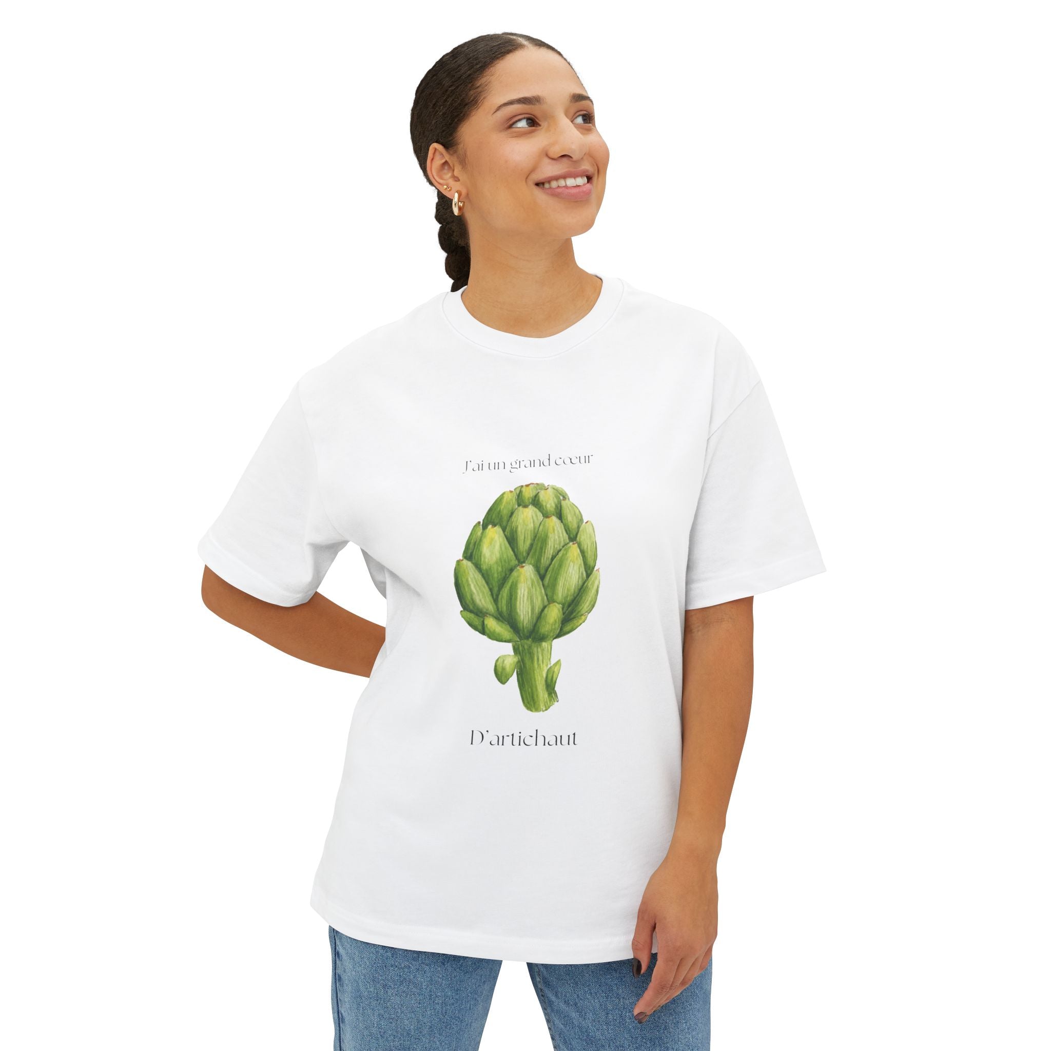 Unisex Oversized Boxy Tee