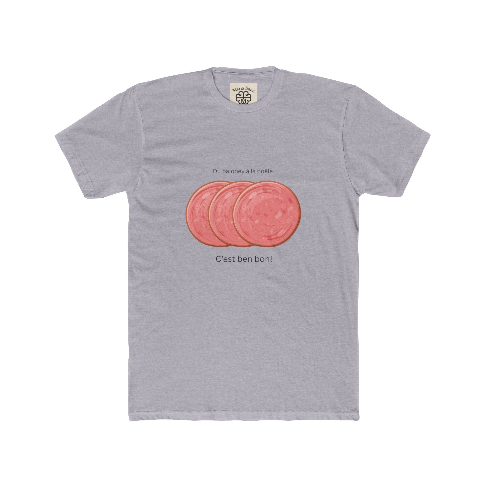 Salami Slice Tee - "C'est ben bon" Graphic Shirt