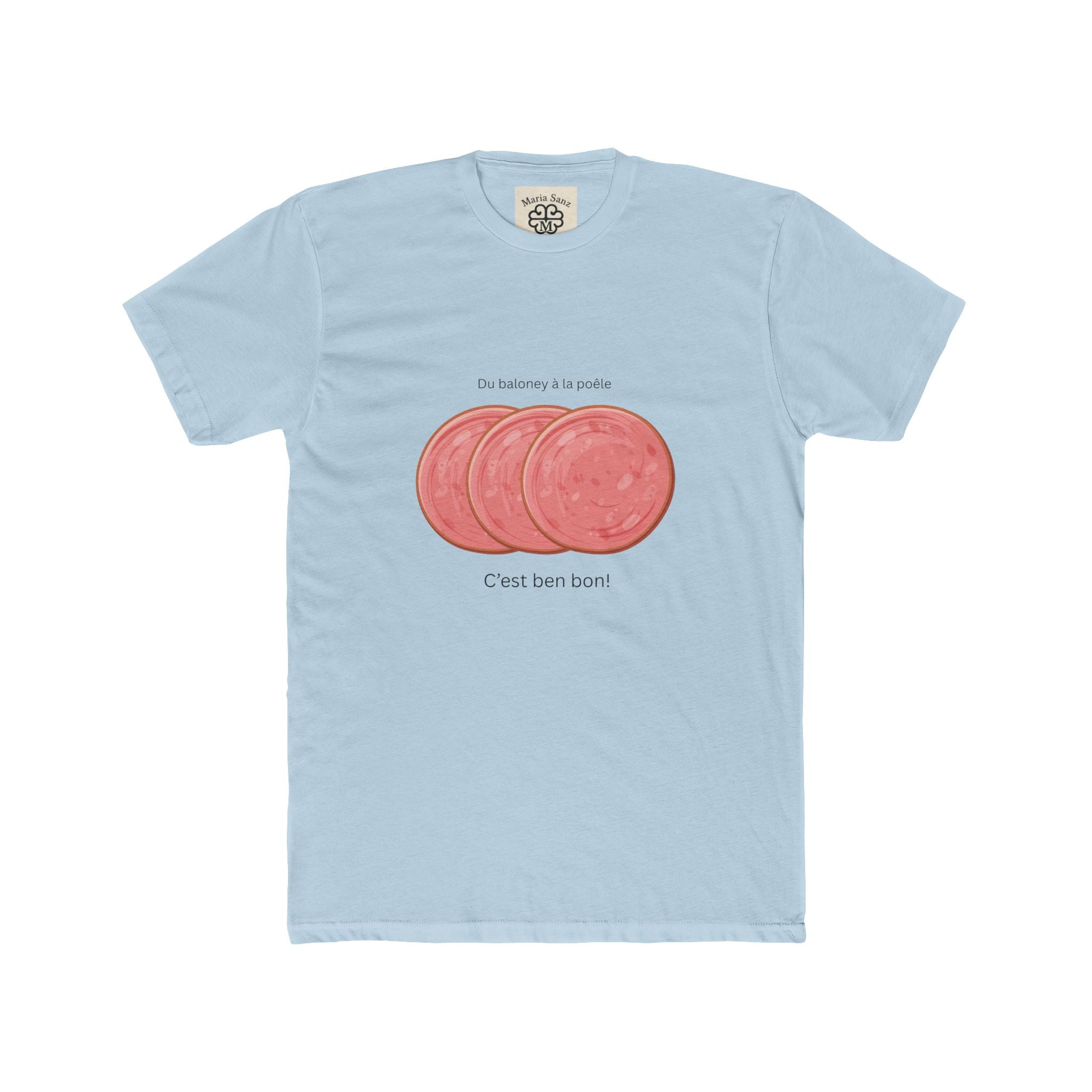 Salami Slice Tee - "C'est ben bon" Graphic Shirt