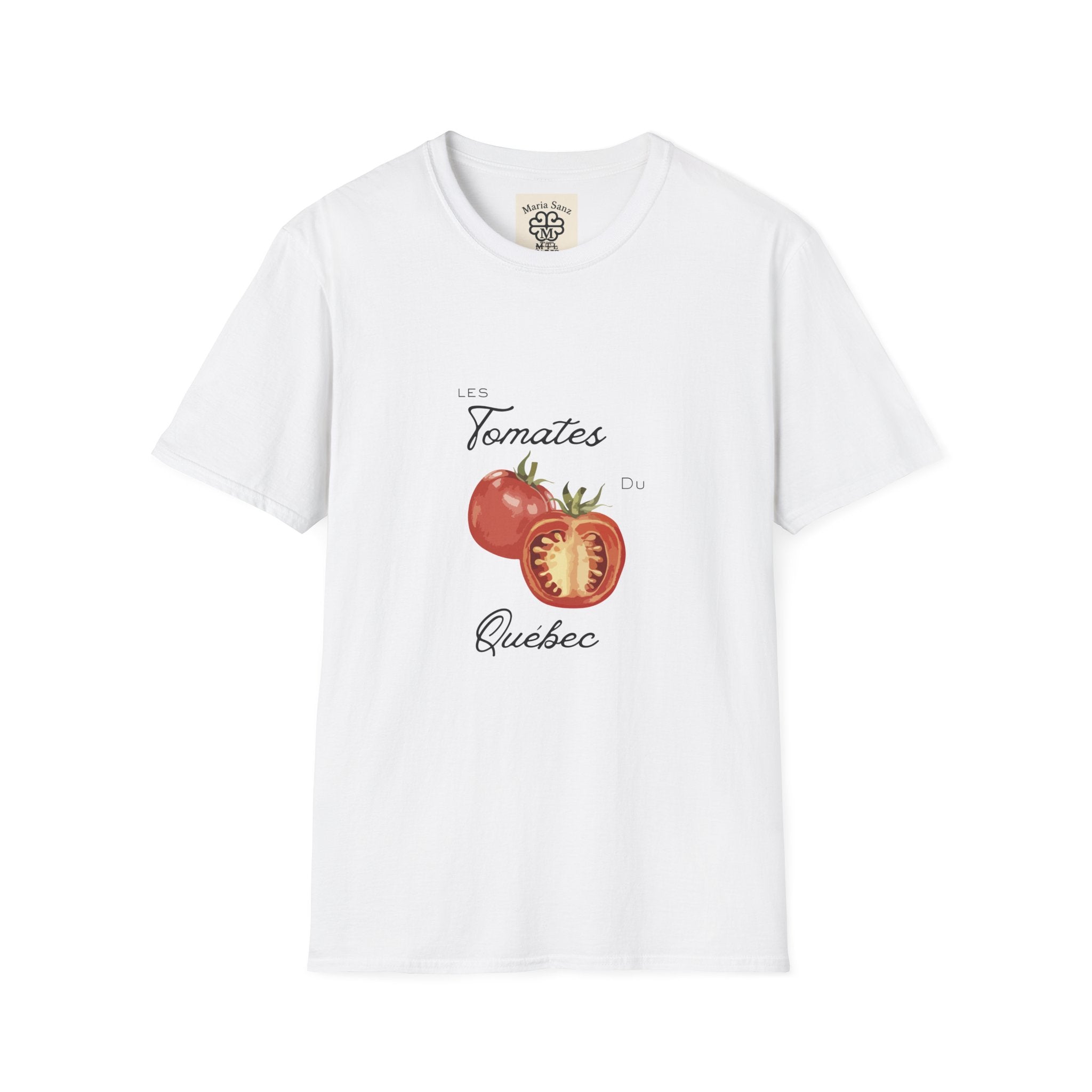Les Tomates Du Québec Vintage Tomato Graphic Tee