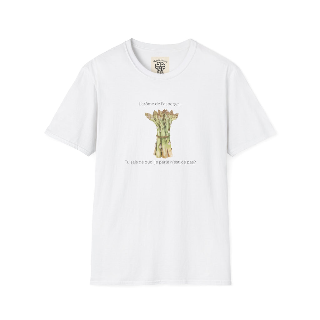 L'arôme de l'asperge-Asparagus Bouquet T-Shirt —Botanical Graphic Tee