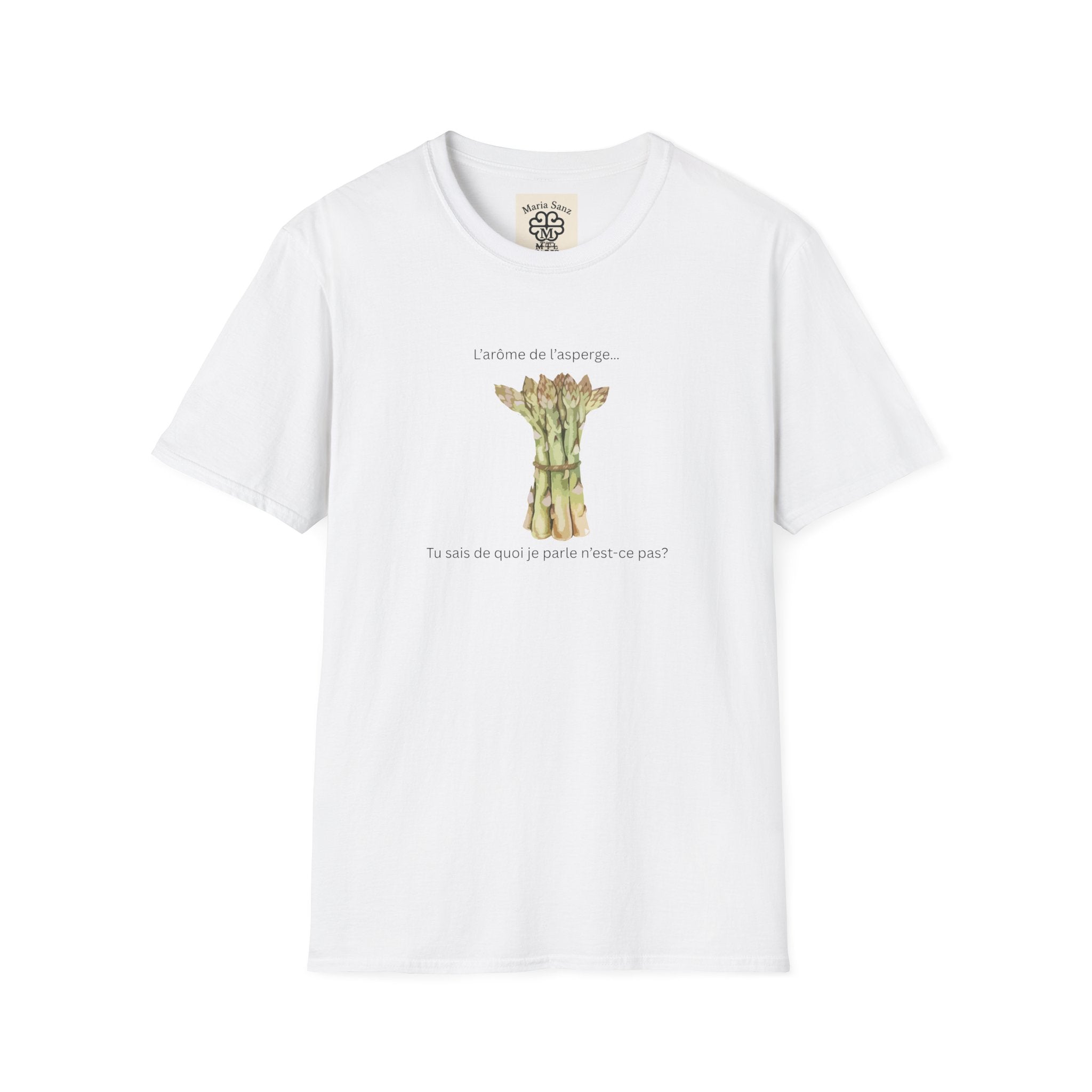 L'arôme de l'asperge-Asparagus Bouquet T-Shirt —Botanical Graphic Tee