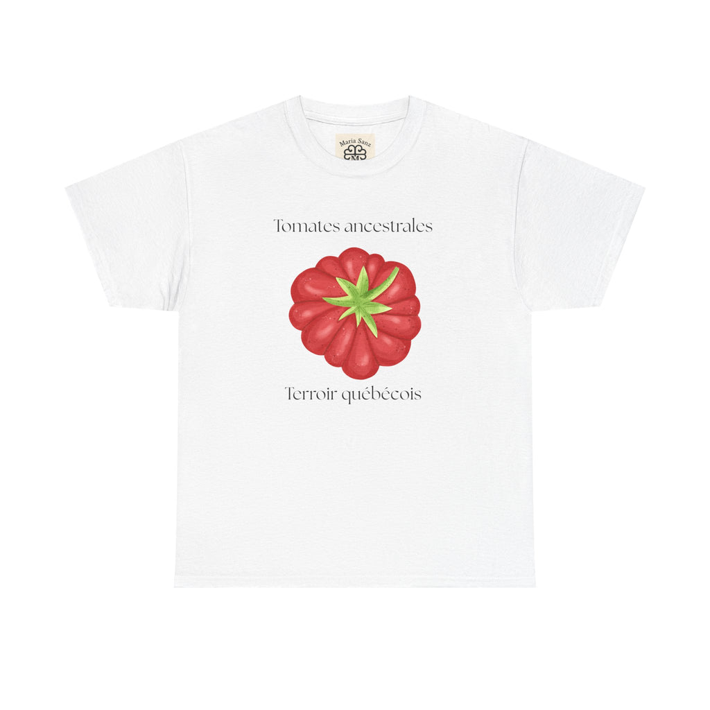 Tomato Graphic Tee — Casual Vegetable T-Shirt