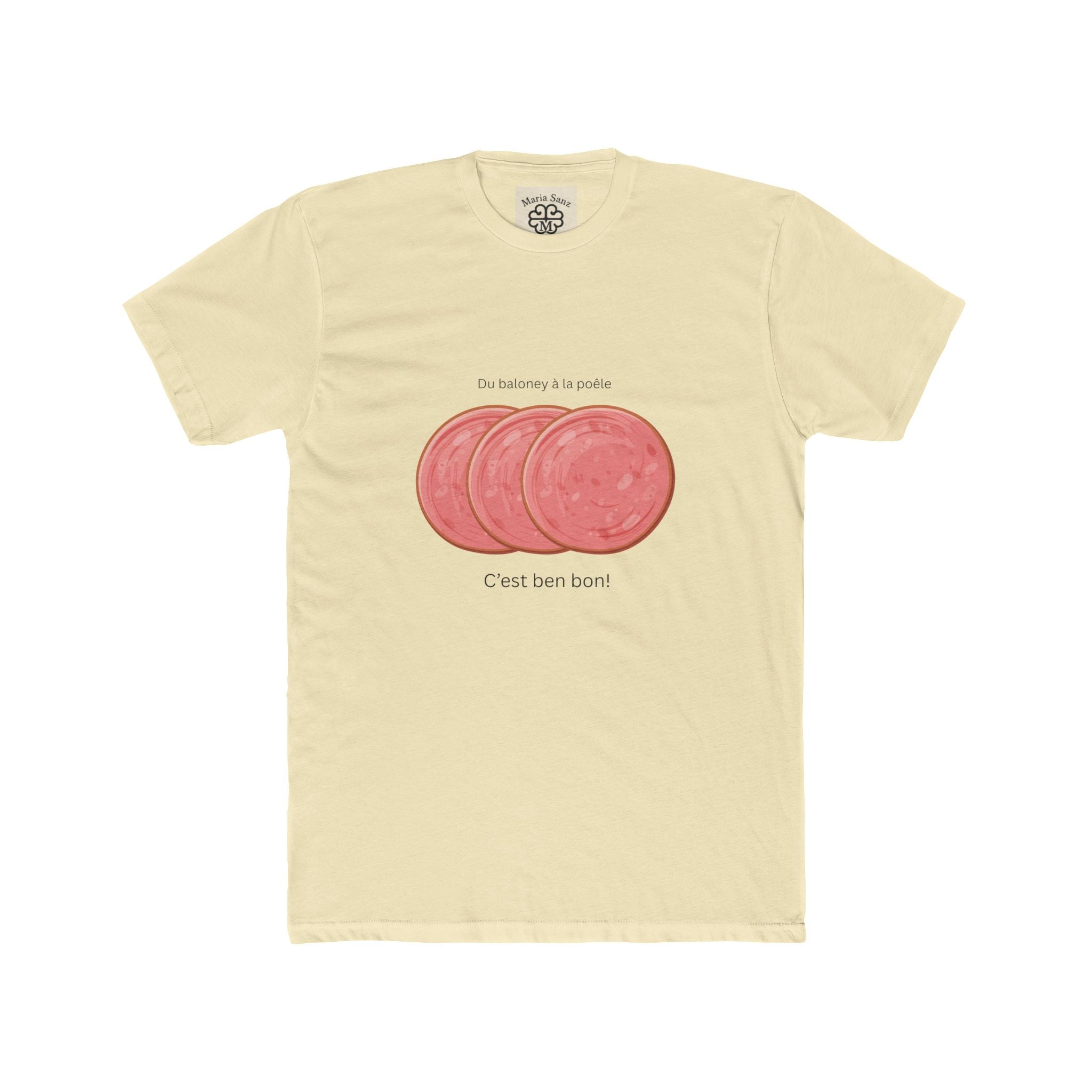 Salami Slice Tee - "C'est ben bon" Graphic Shirt