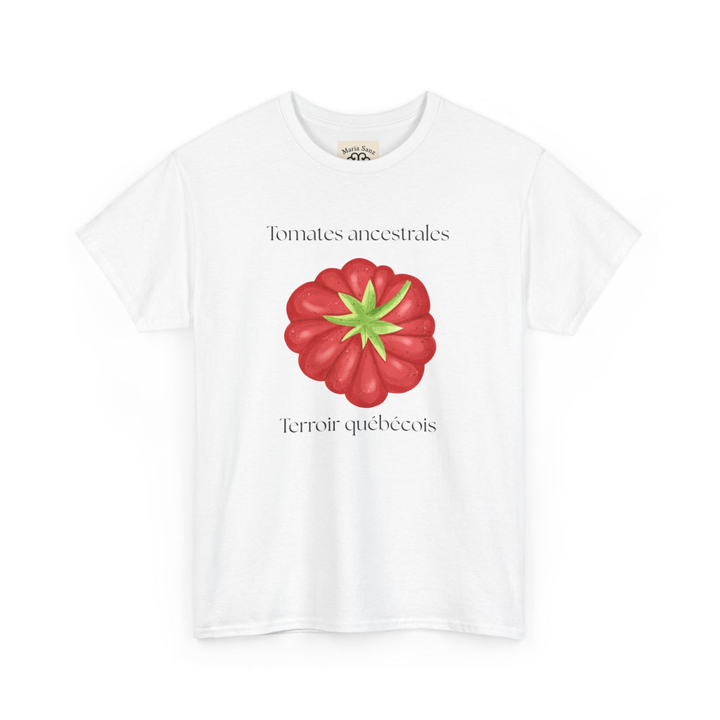 Tomato Graphic Tee — Casual Vegetable T-Shirt