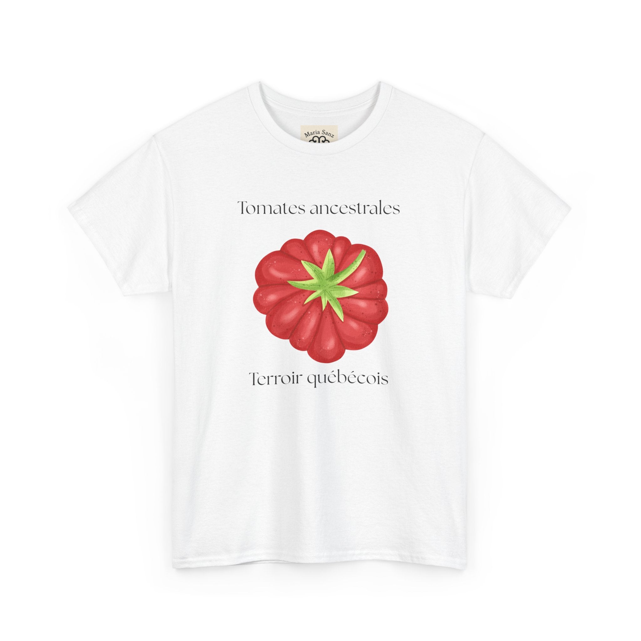 Tomato Graphic Tee — Casual Vegetable T-Shirt
