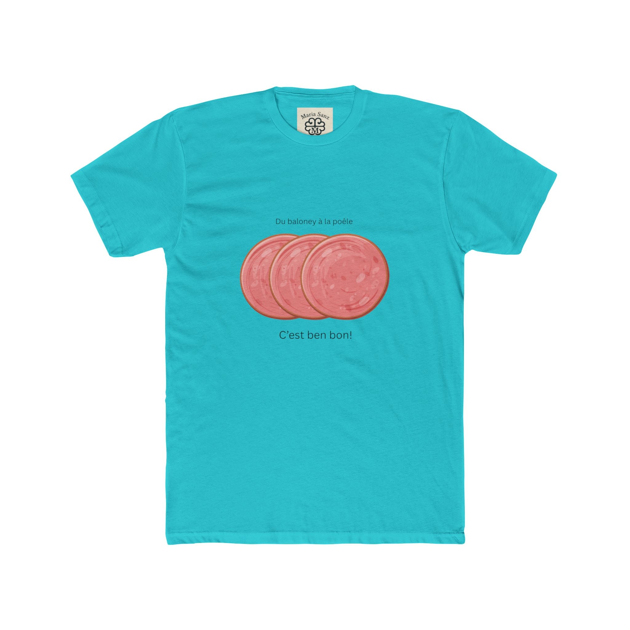 Salami Slice Tee - "C'est ben bon" Graphic Shirt