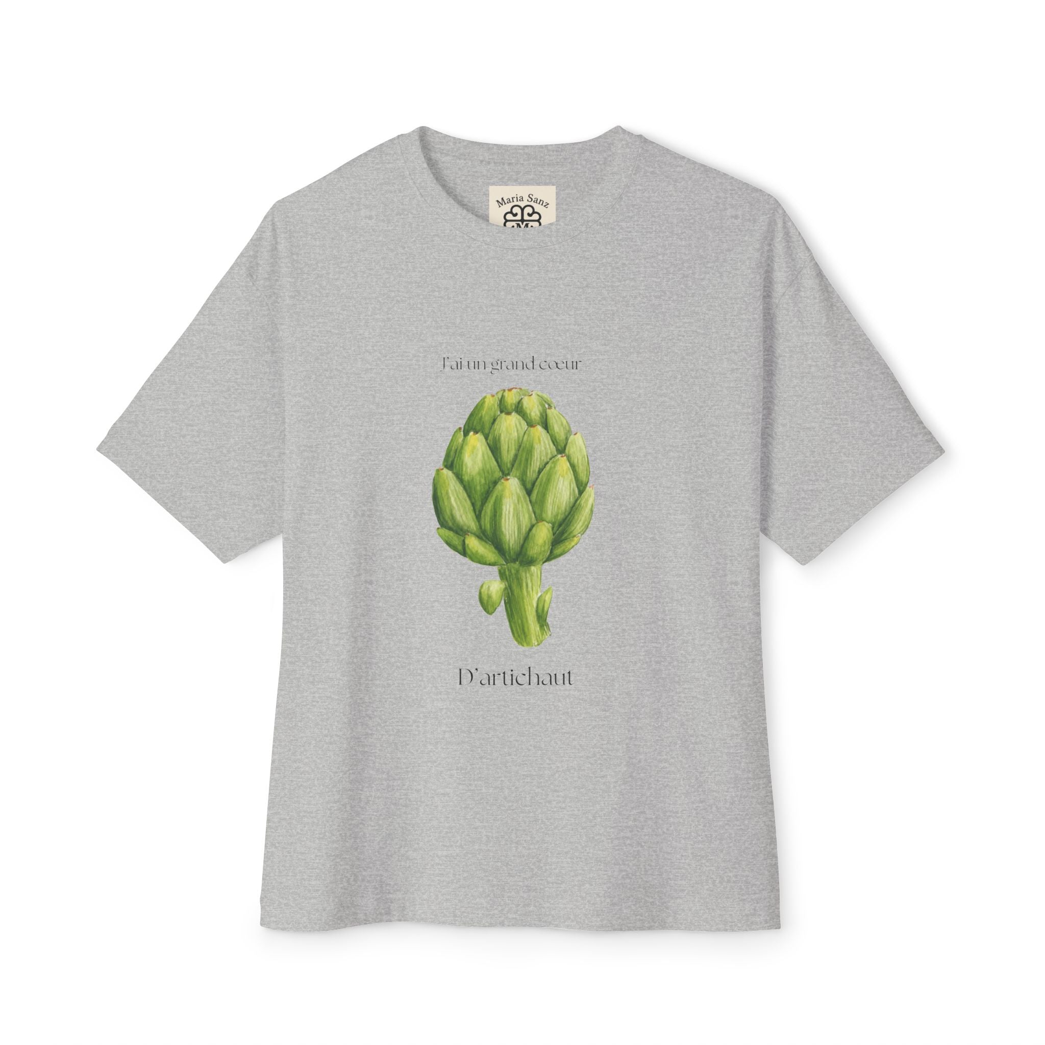 Artichoke Heart T-Shirt — Botanical Heart Graphic Tee