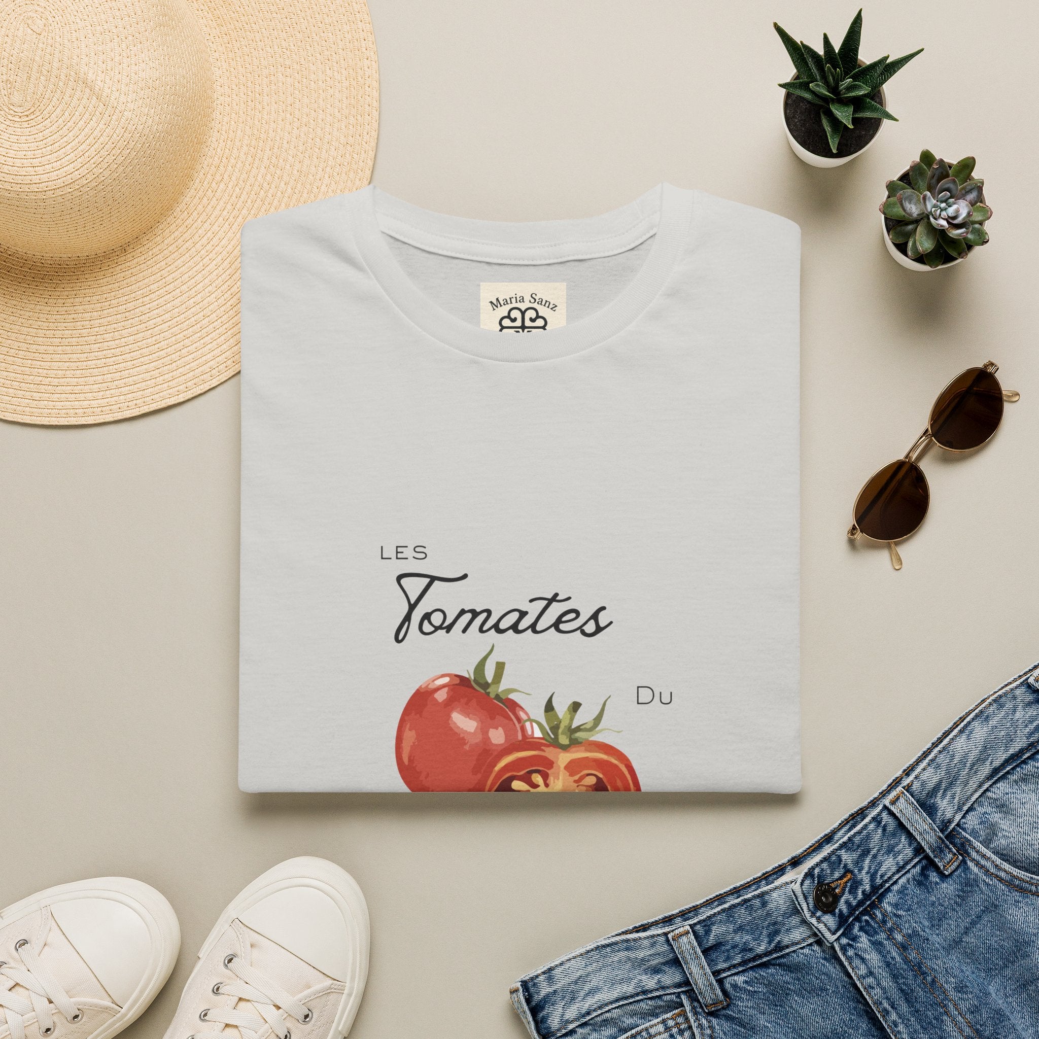 Les Tomates Du Québec Vintage Tomato Graphic Tee