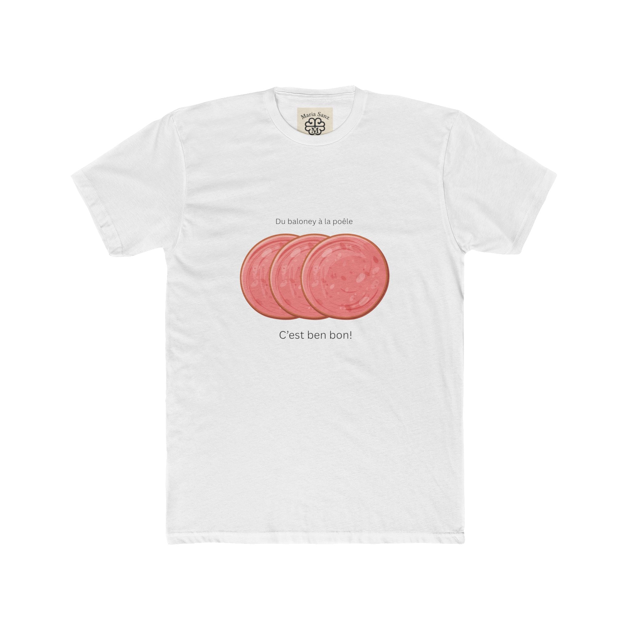 Salami Slice Tee - "C'est ben bon" Graphic Shirt