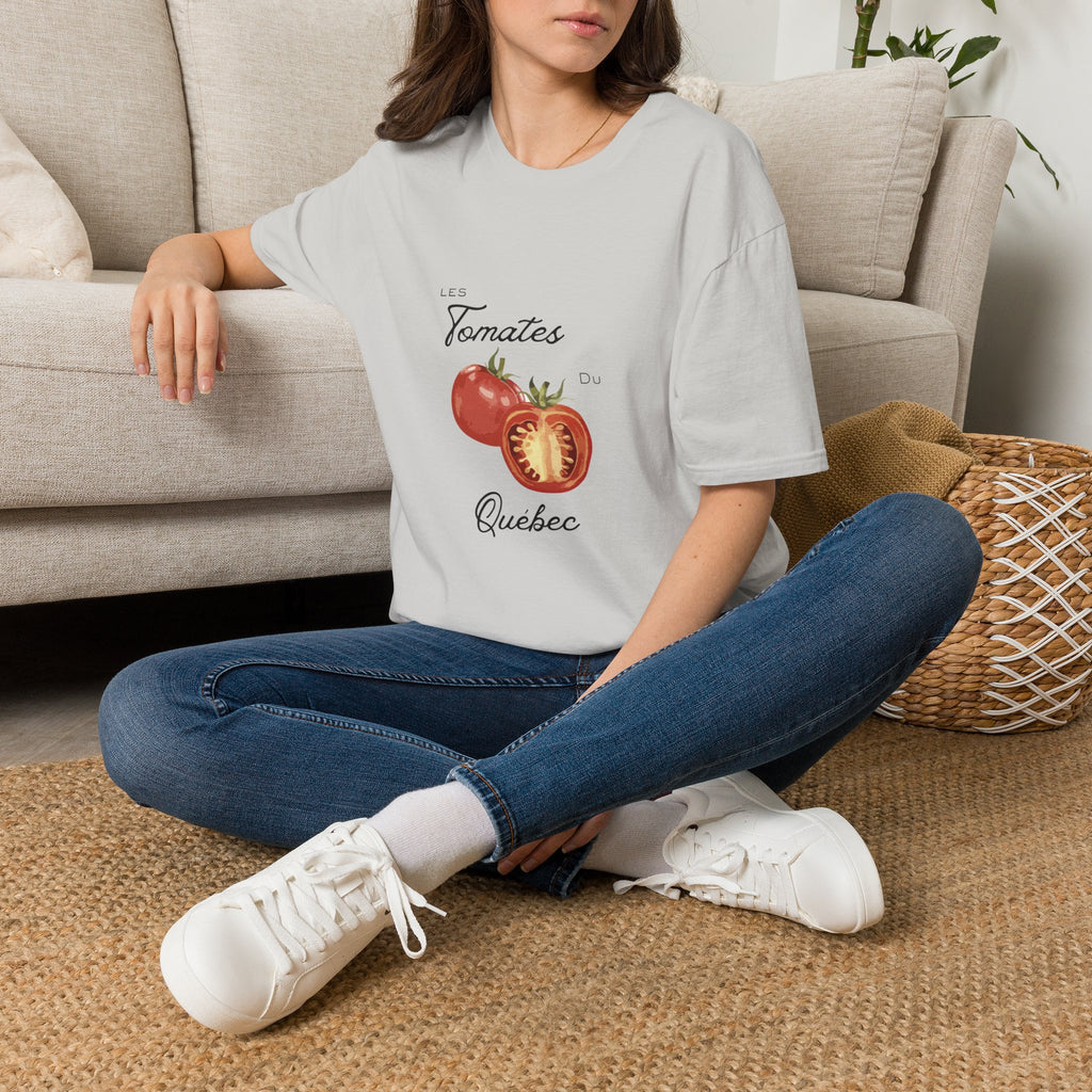 Les Tomates Du Québec Vintage Tomato Graphic Tee