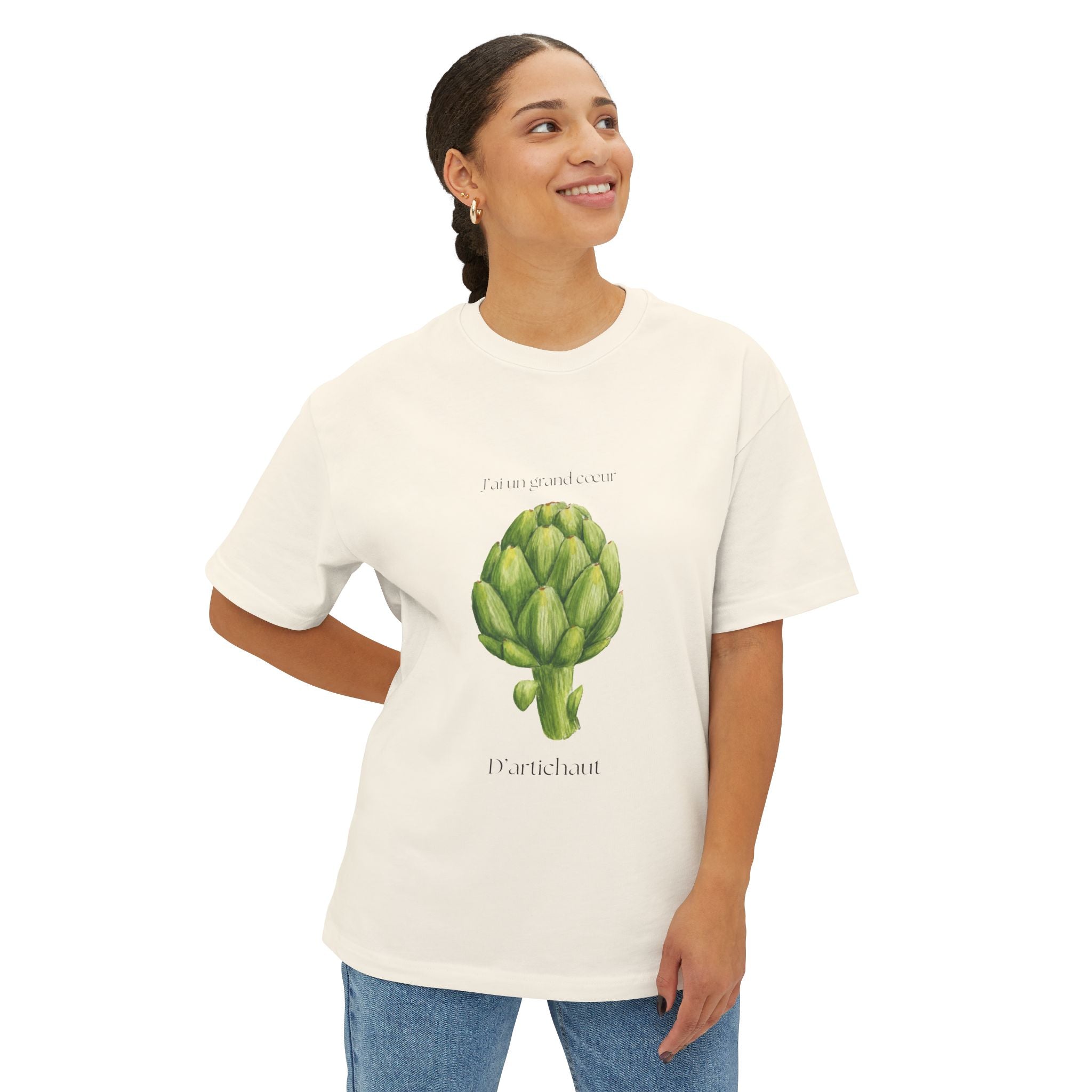 Artichoke Heart T-Shirt — Botanical Heart Graphic Tee